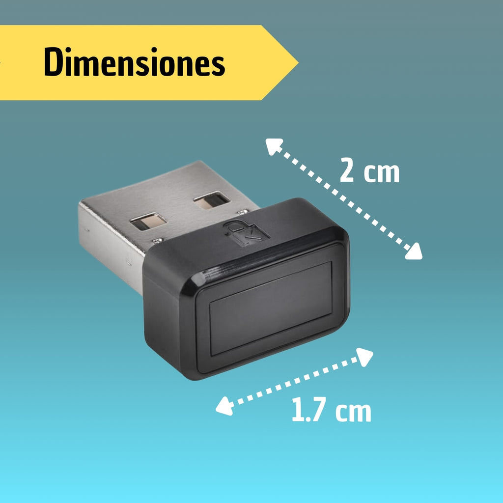 USB Lector de Huella Digital Windows