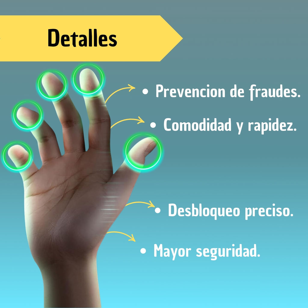 USB Lector de Huella Digital Windows