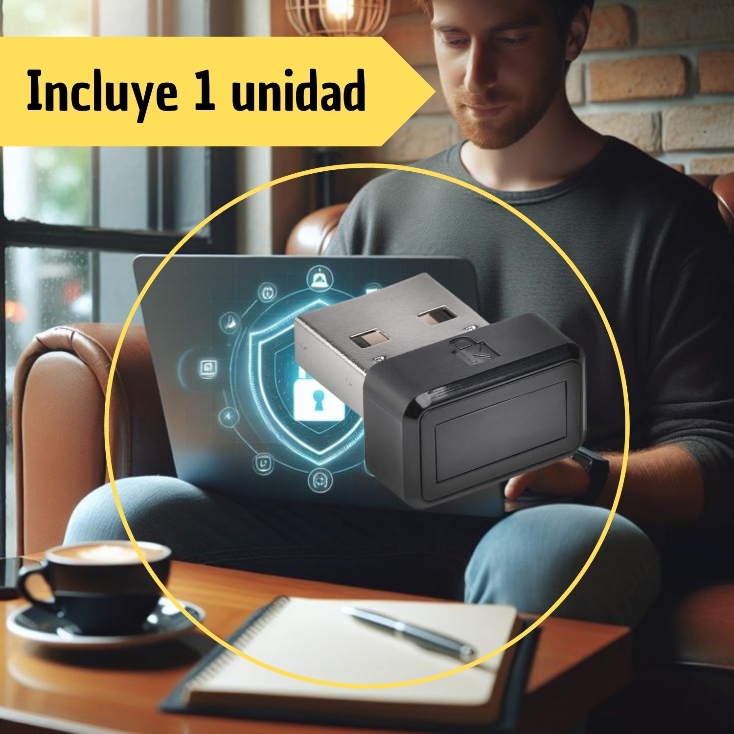 USB Lector de Huella Digital Windows